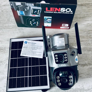 CAMERA LENSO DUBLA 4G+CARD 64GB