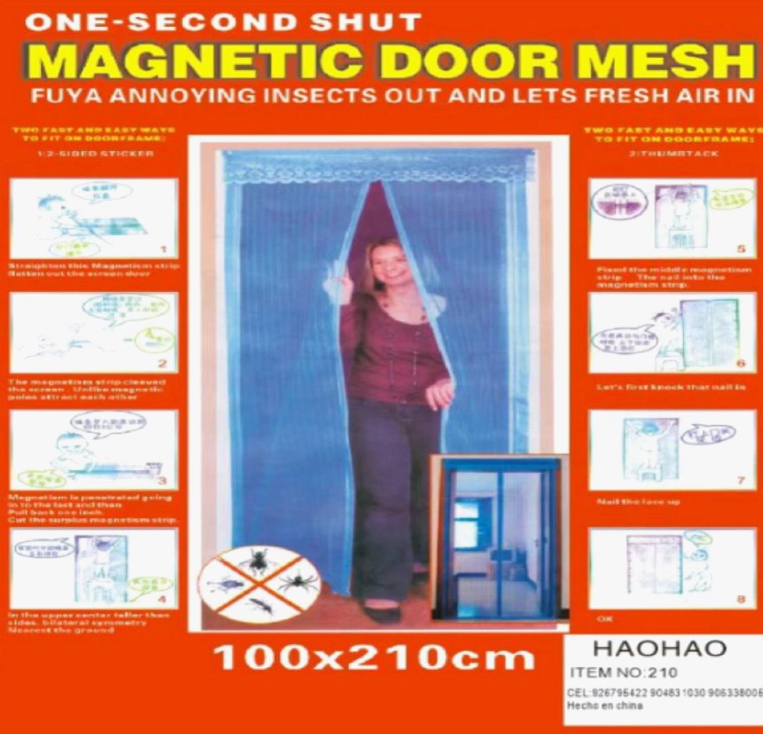 1+1 GRATIS Plasă de Țânțari cu Închidere Magnetică pentru Uși – Protecție Eficientă și Ventilație Naturală