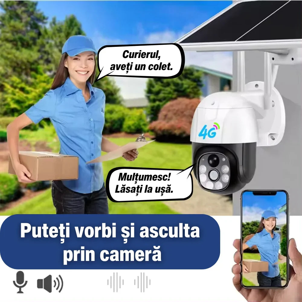 Camera LENSO Solara Cartela SIM 5 MP + CARD 32 GB