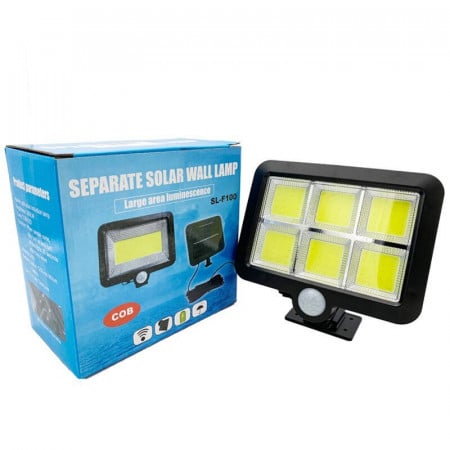 Panou cu proiector solar 120 led