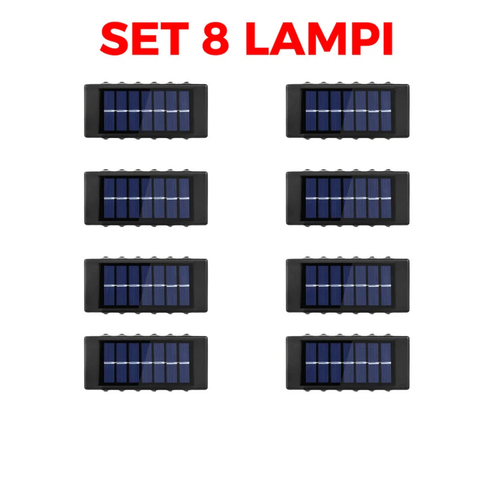 SET 8 LAMPI BIDIRECTIONALE 10LED