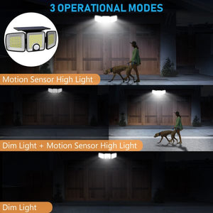 SET 4 LAMPI SOLARE 3 DIRECTII