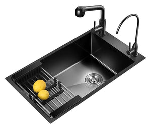 Chiuvetă de bucatarie multifunctionala otel inoxidabil LED 70x45x25