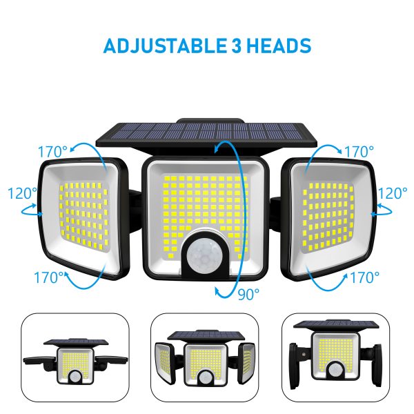 SET 4 LAMPI SOLARE 3 DIRECTII
