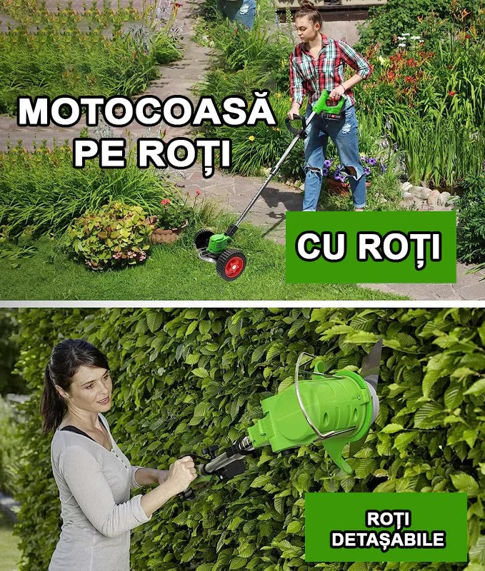 MOTOCOASA ELECTRICA CU ROTI