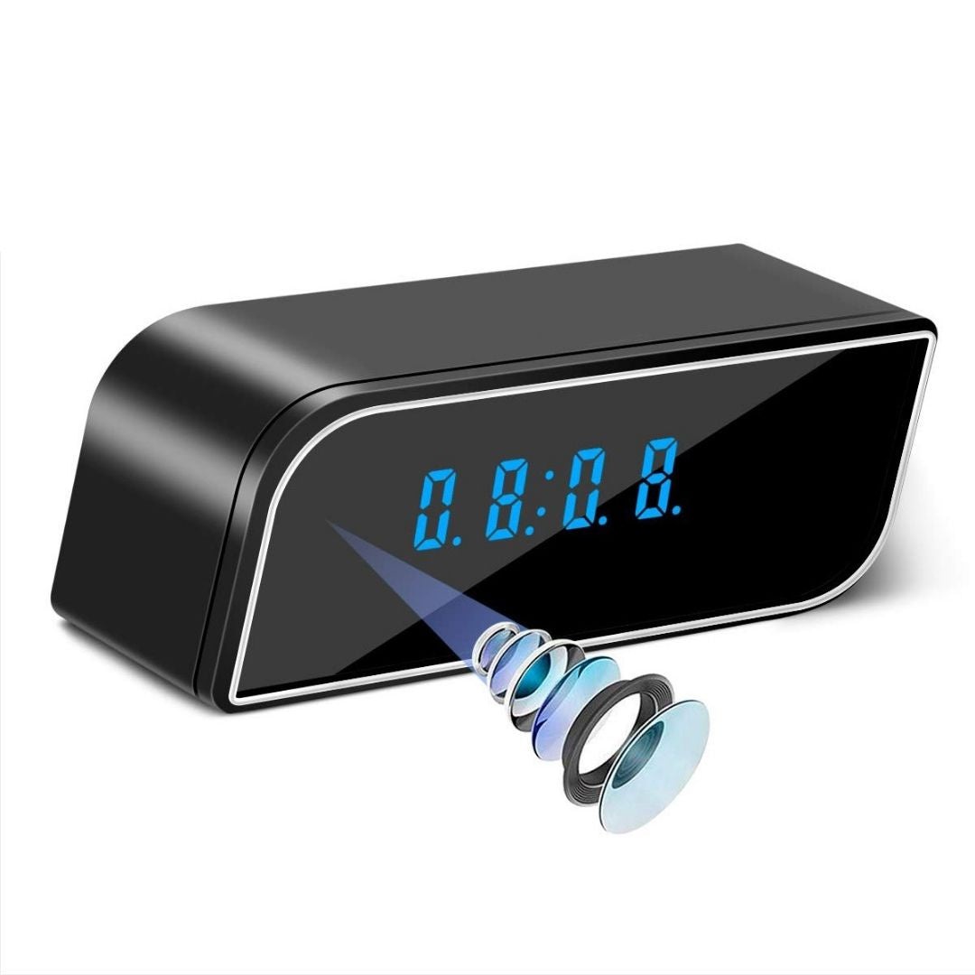 Camera spion WI-FI ascunsa in ceas desteptator + CARD DE MEMORIE