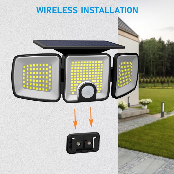 SET 4 LAMPI SOLARE 3 DIRECTII