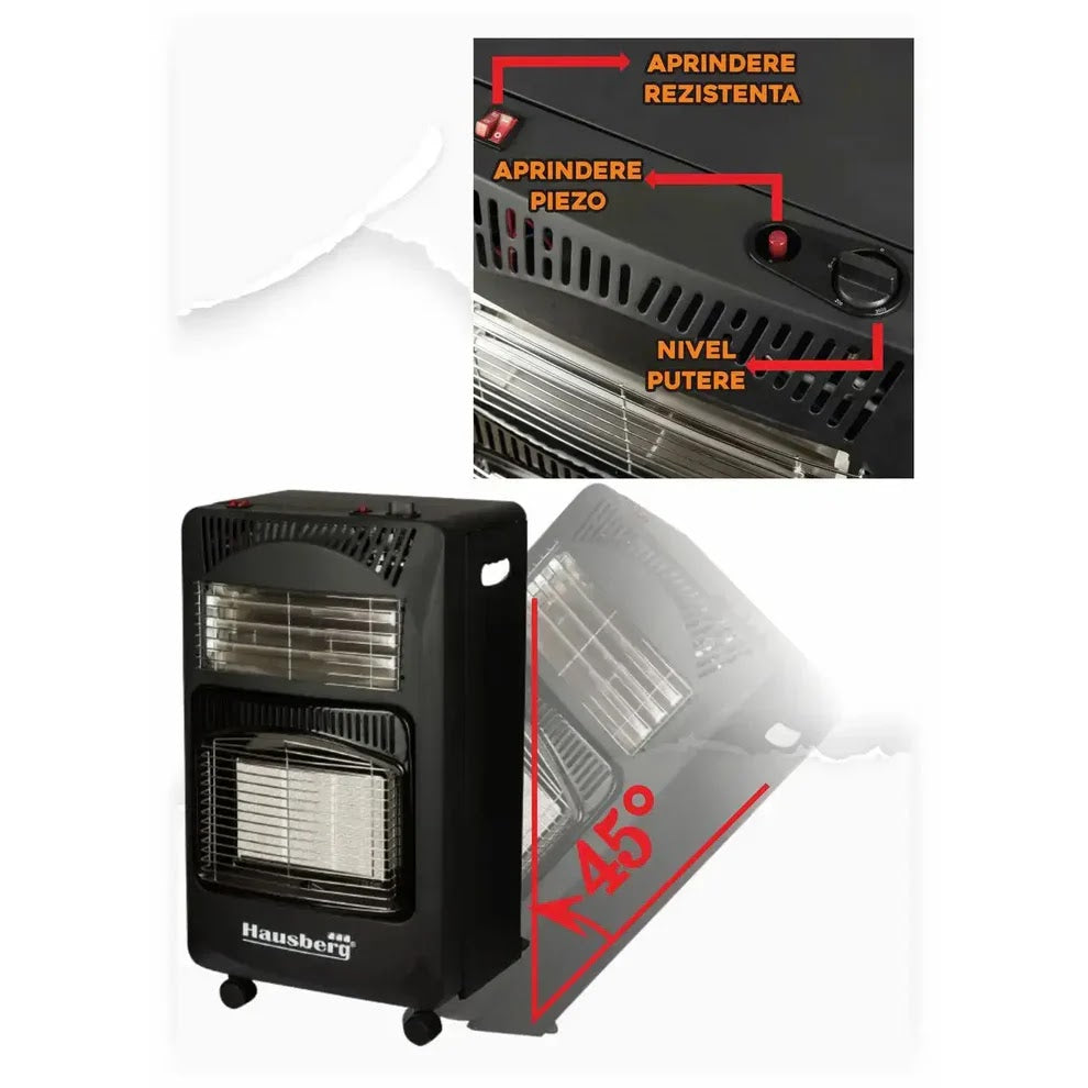 SOBA PE GAZ SI ELECTRIC