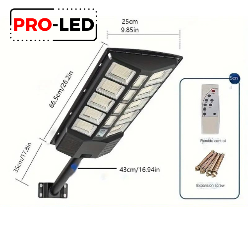 LAMPA SOLARA STRADA PRO-LED