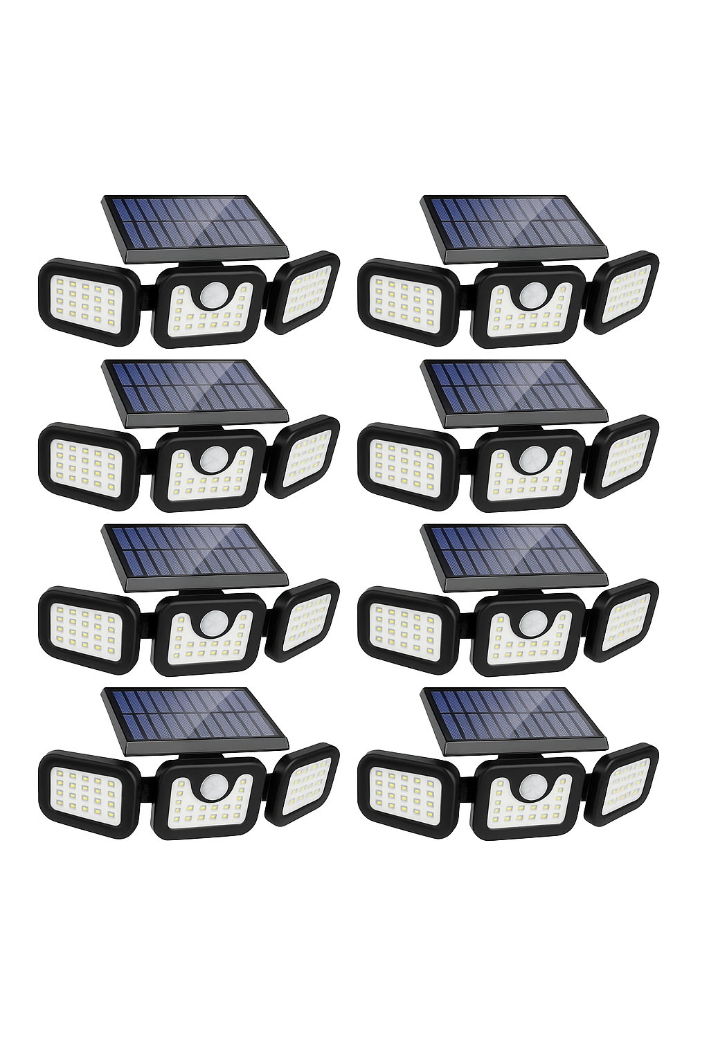 Set 6 Lampi cu incarcare Solara Senzor de Miscare Prindere pe Perete