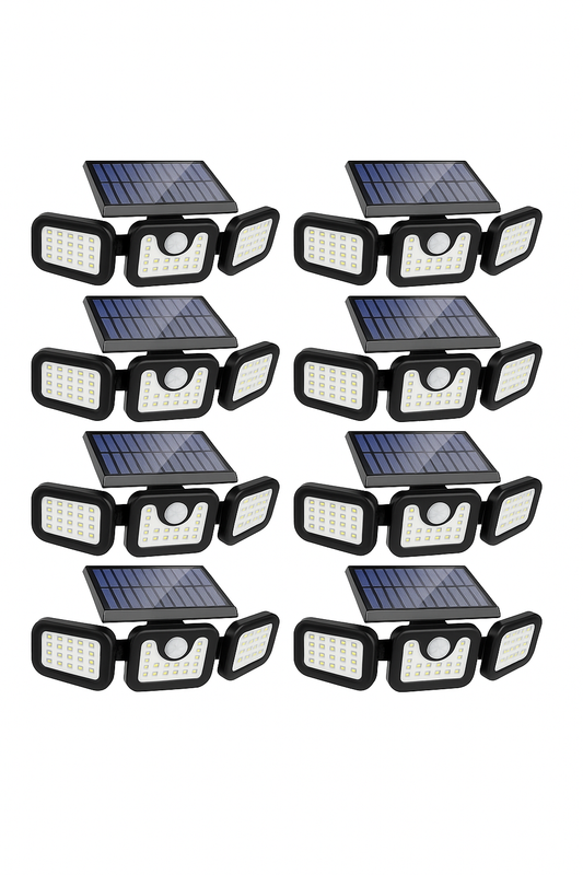 Set 6 Lampi cu incarcare Solara Senzor de Miscare Prindere pe Perete