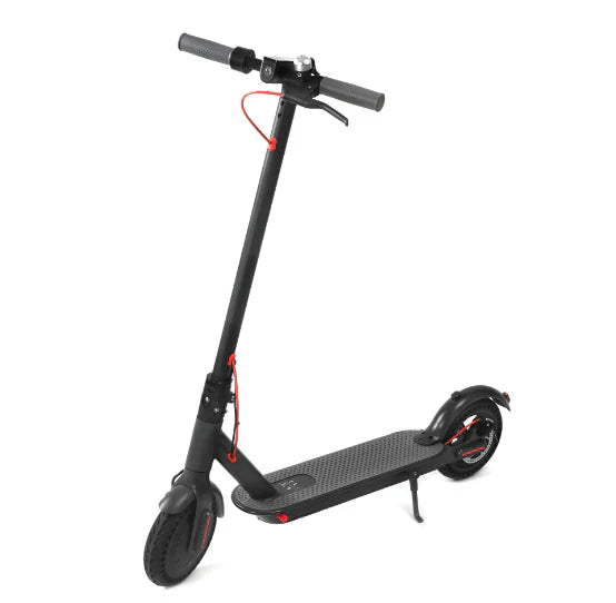 Trotineta electrica AT PERFORMANCE, Putere Motor 250W, Display LCD, Aplicatie, Autonomie 18-24 km, Viteza maxima 25-30 km/h, Negru cu Gri