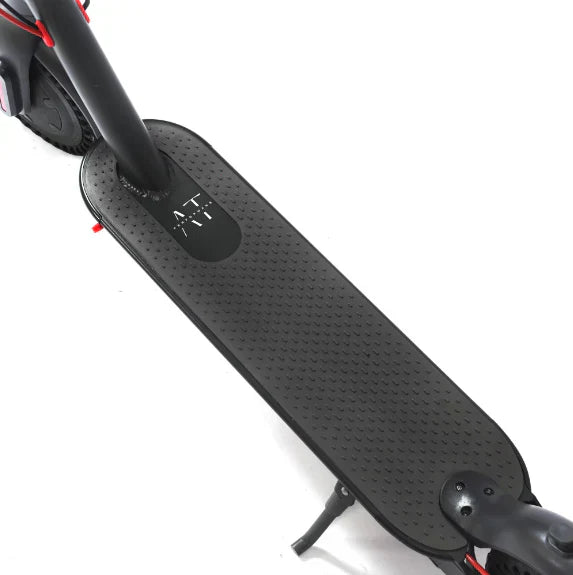 Trotineta electrica AT PERFORMANCE, Putere Motor 250W, Display LCD, Aplicatie, Autonomie 18-24 km, Viteza maxima 25-30 km/h, Negru cu Gri