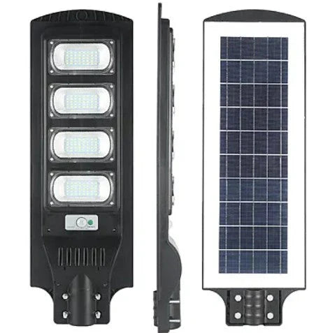 Lampa solara 1000W stradala cu senzor de mișcare si telecomanda