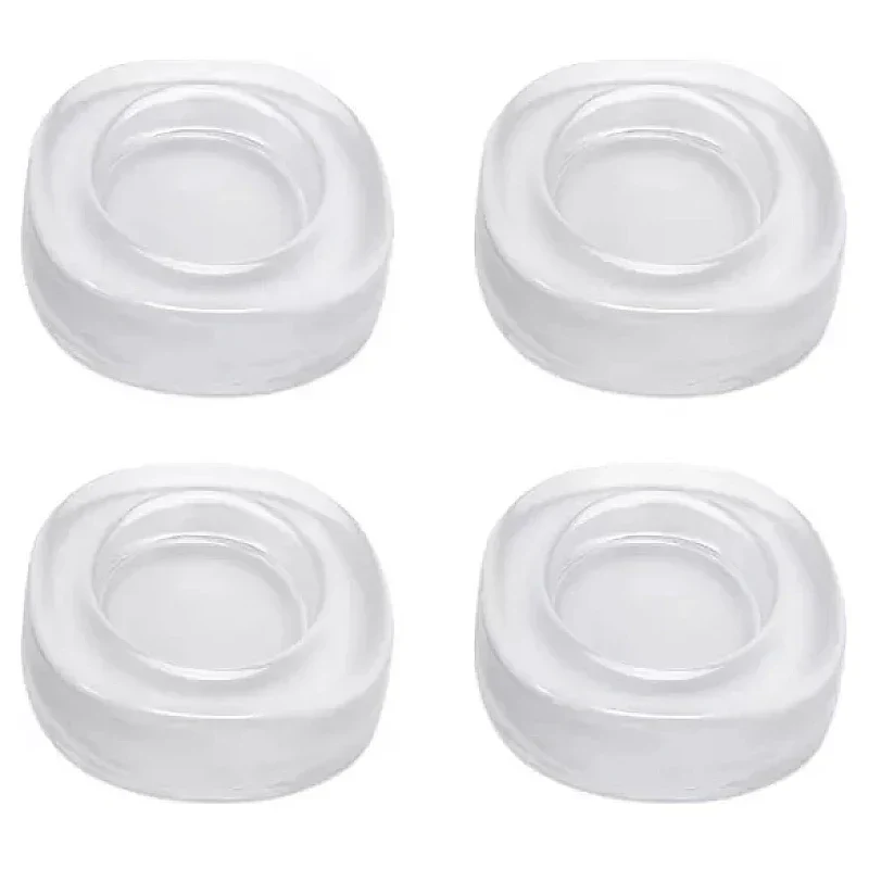 Set 4 picioruse din SILICON DUR, pentru mașina de spălat