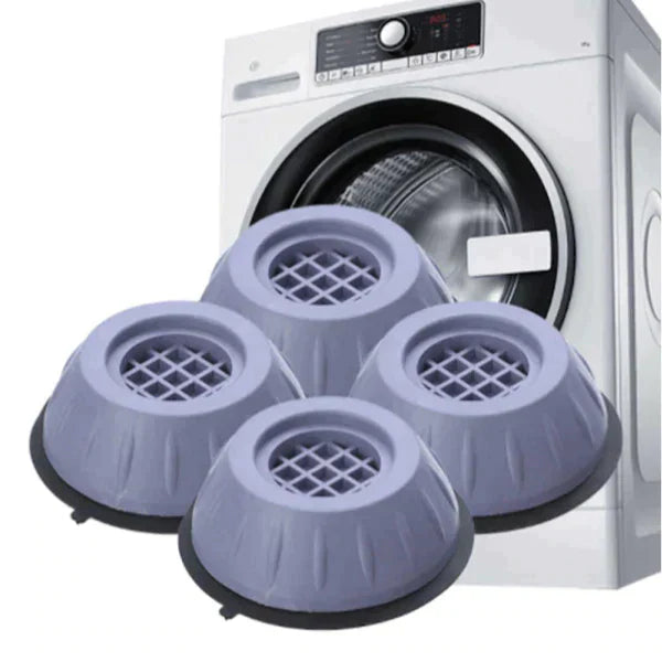 PACHET 1+1, Set 4 x Picioruse antivibratie cu ventuze pentru masina de spalat