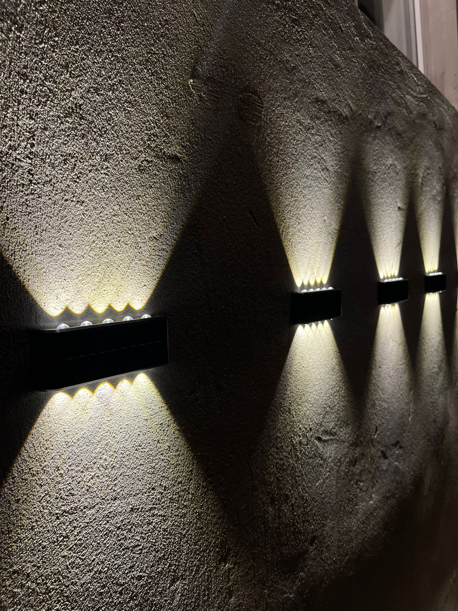 SET 8 LAMPI BIDIRECTIONALE, 15CM, 12 LED-URI