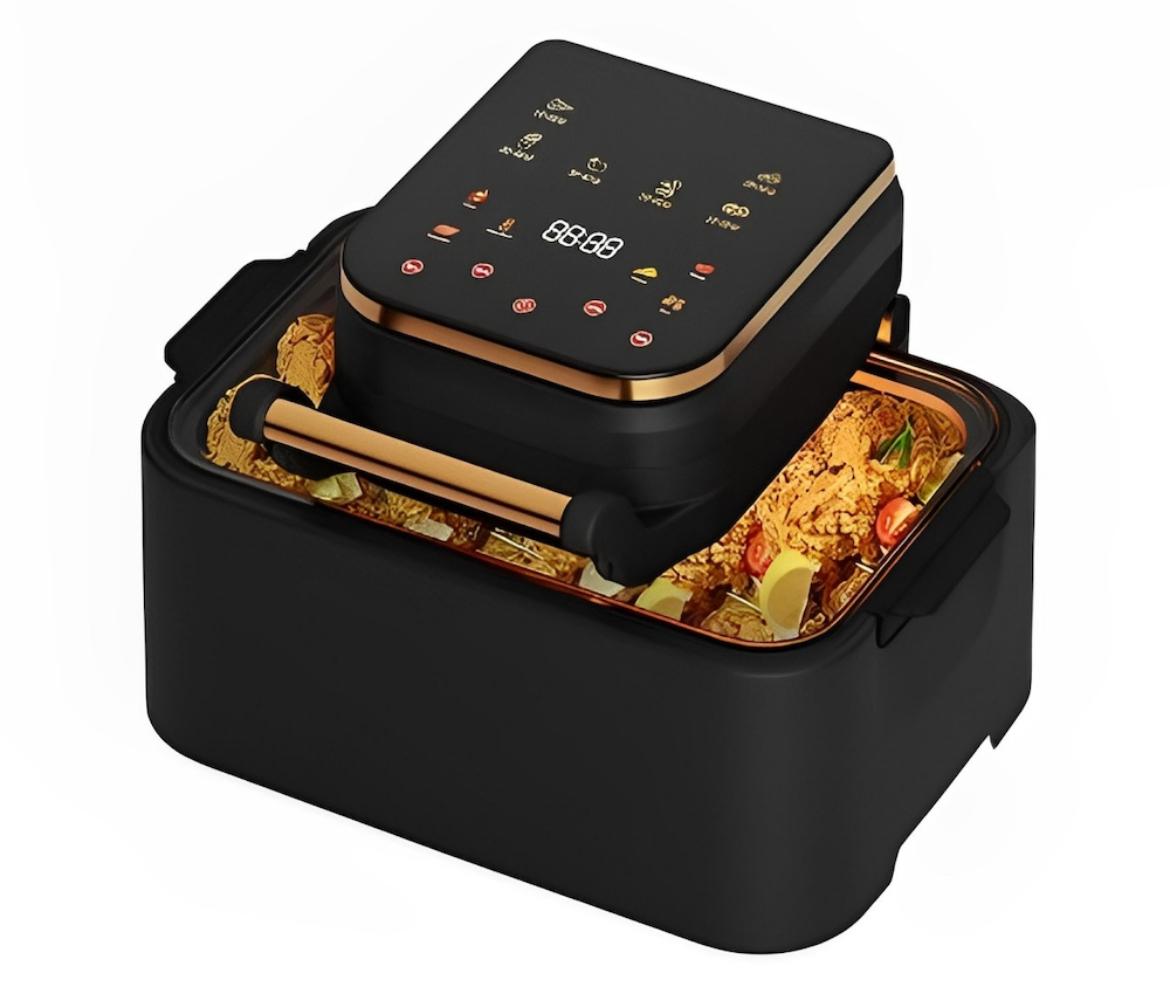 Friteuza cu aer cald AirFryer, capacitate 12L si afisaj digital