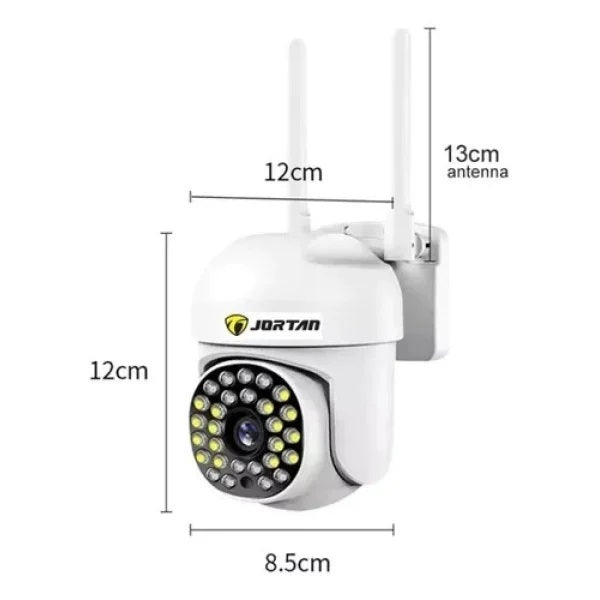 Pachet 2 X Camera De Supraveghere Jortan, JT-8161QJ, Full Color, Smart & Wifi IP Camera si 2 CARDURI DE MEMORIE INCLUSE