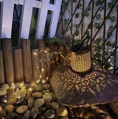 SET 2 X Stropitoare solara cu lumini pentru gradina