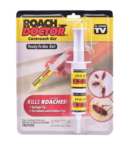 Set 3 x Insecticid tip seringa, solutie antigandaci RoachDoctor