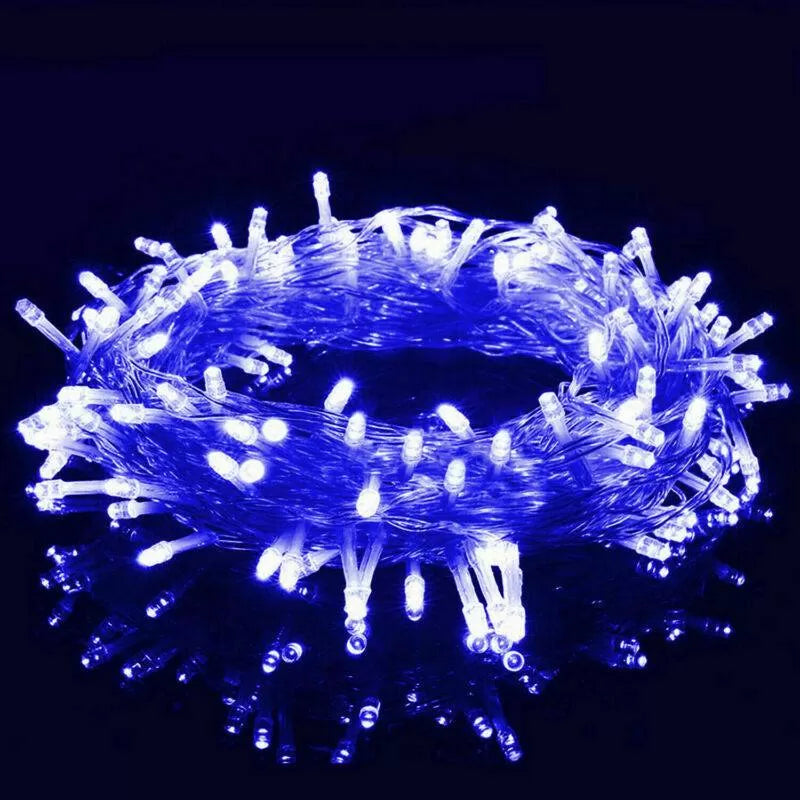 INSTALATIE 100 LED/CUTIE ALBASTRA