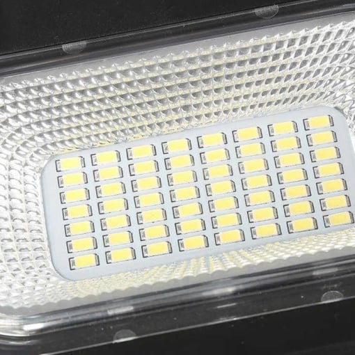 Lampă Stradală Solară 5 Module cu LED 1200W, Senzor de Mișcare și Telecomanda