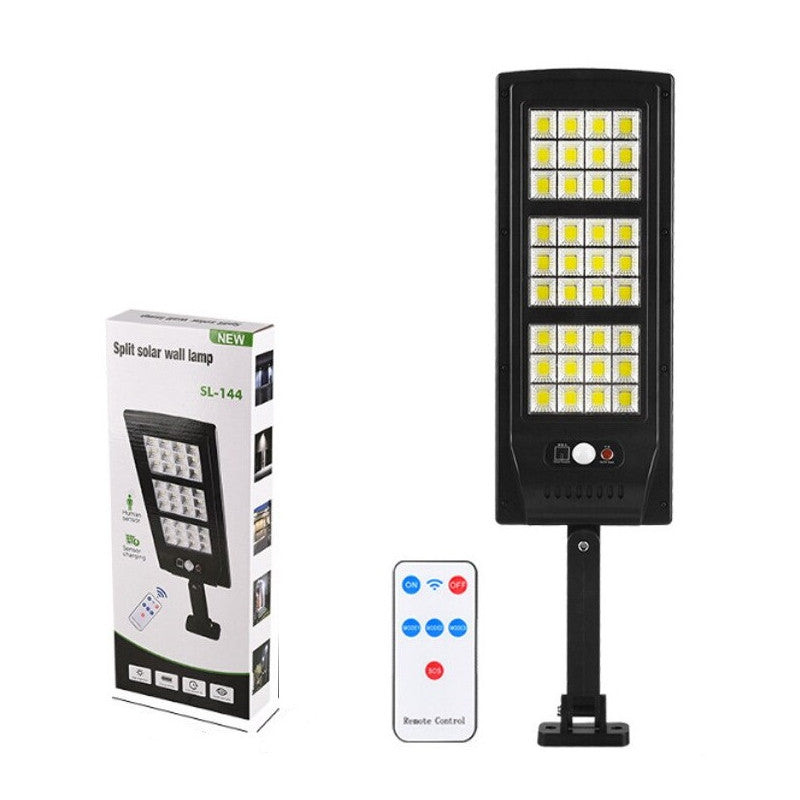 PACHET 1+1 GRATIS Lampa solara stradala JF-144 cu senzor miscare