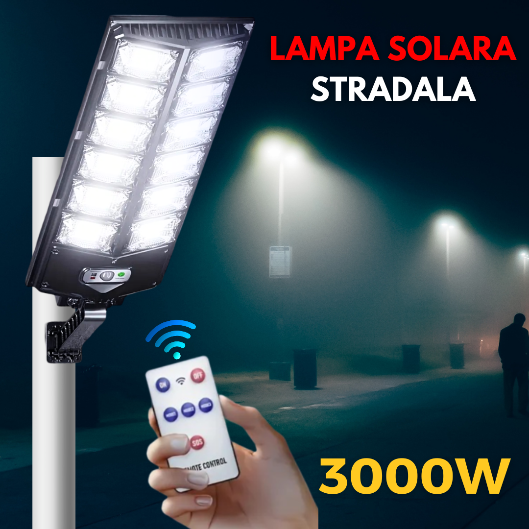 Lampa solară stradală 3000W  W789B-6