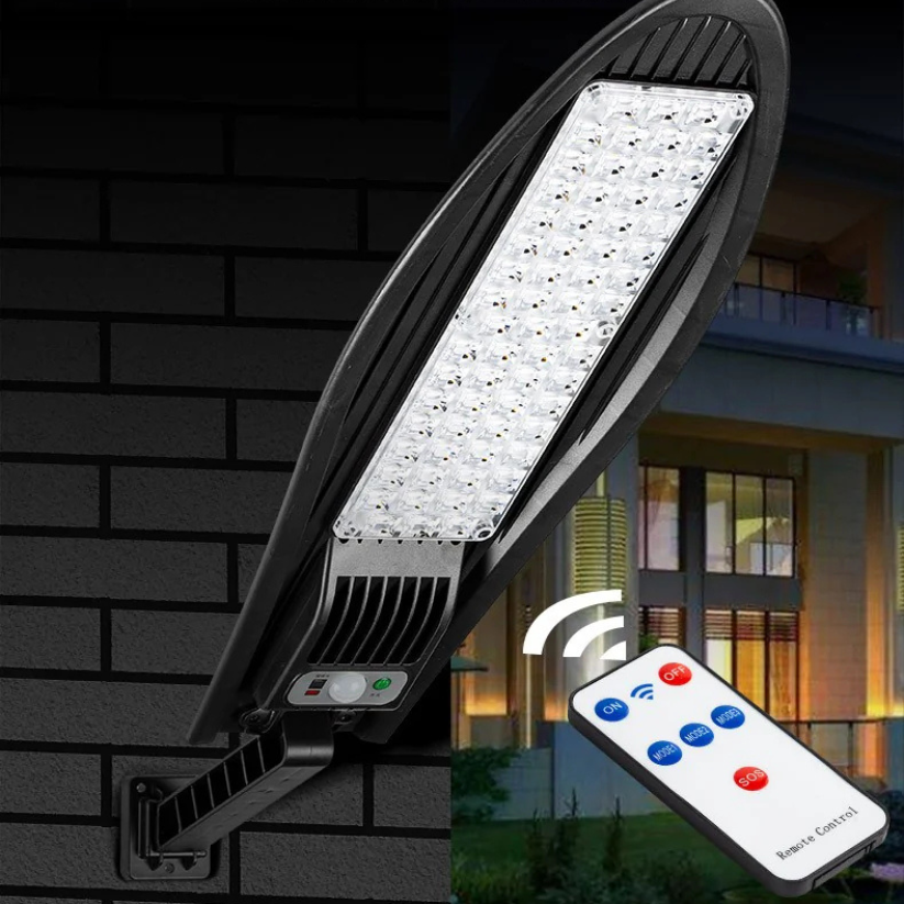 LAMPA SOLARA LED SENZOR DE MISCARE W779A 80W
