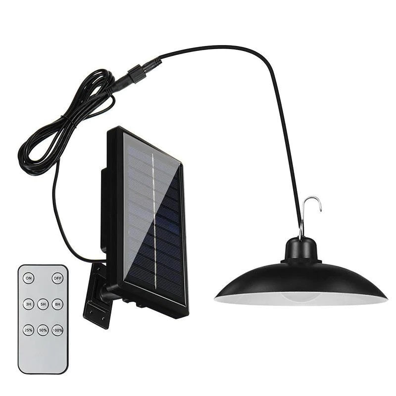 Panou Solar cu 1 Bec LED cu Aplica si Telecomanda