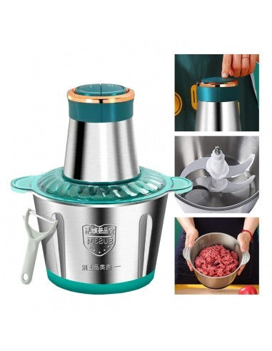 Tocatorul MAGIC pentru legume, fructe si carne 3L,electric inox 250 W