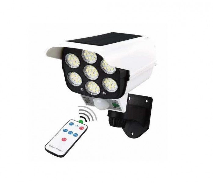 Lampa solara cu LED in forma de camera video