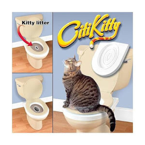 Citi Kitty - kit pentru educarea pisicilor la toaleta