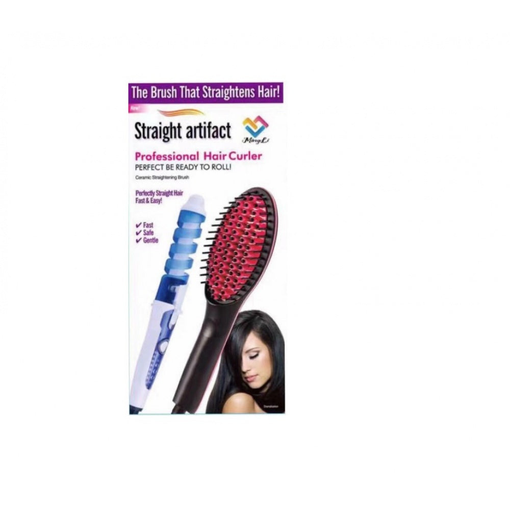 Set: Perie de indreptat parul Simply Straight Artifact + Ondulator pentru bucle