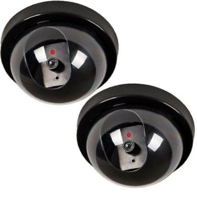 Set 2 x Camera falsa pentru interior cu LED